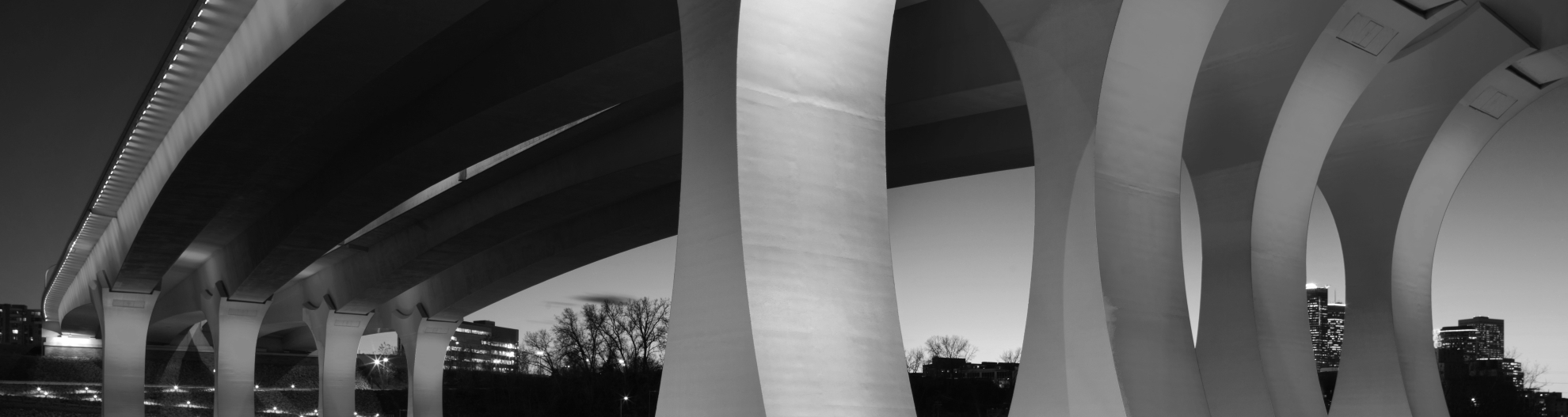 Rebuilt 35w bridge in Minneapolis, Minnesota